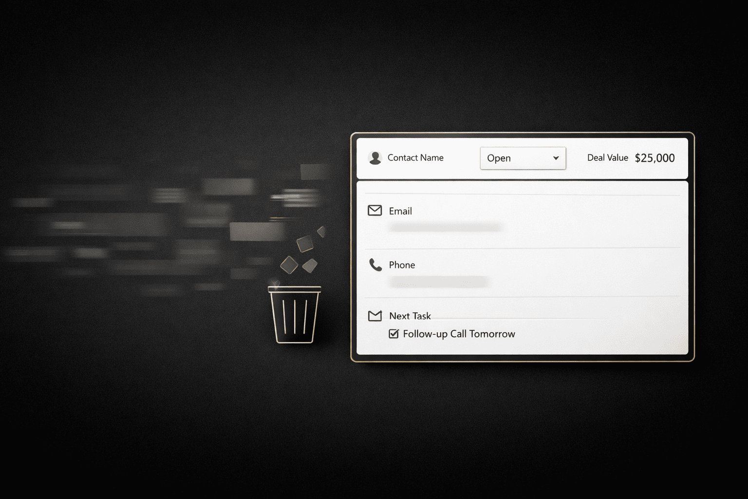 CRM ohne Chaos: Welche Daten Sie wirklich brauchen (und welche nicht)